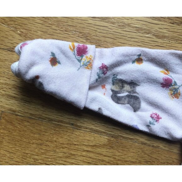 Burts Bees 0-3M Squirrel Zip Up Footie - Picture 4 of 5